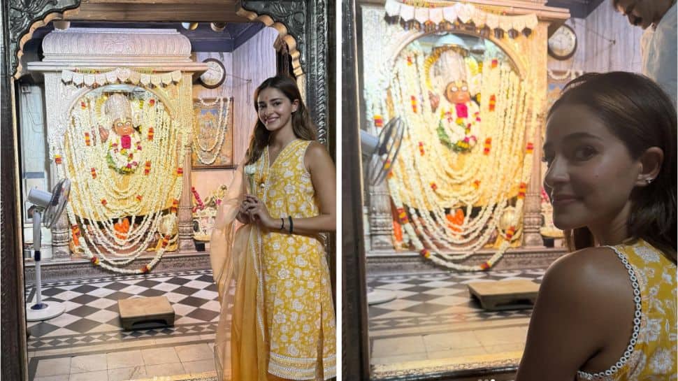 Ananya Panday – Kale Hanuman Ji Temple