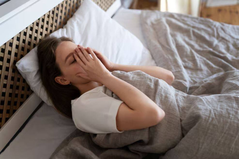 Insomnia or restless sleep Health, vitamin D deficiency, Lifestyle, healthy diet, vitamin D deficiency symptoms, low vit D