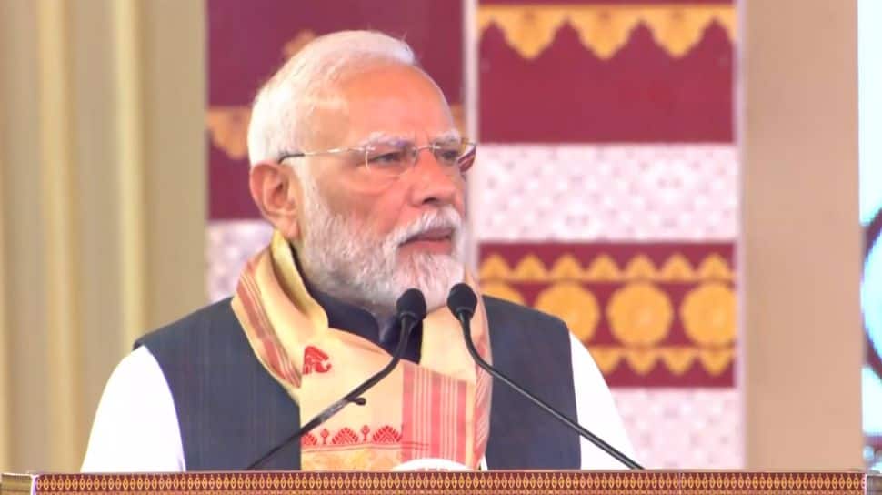 `Congress Adopts Pakistan`s Lies, Protects Invaders`: PM Modi Attacks In Assam