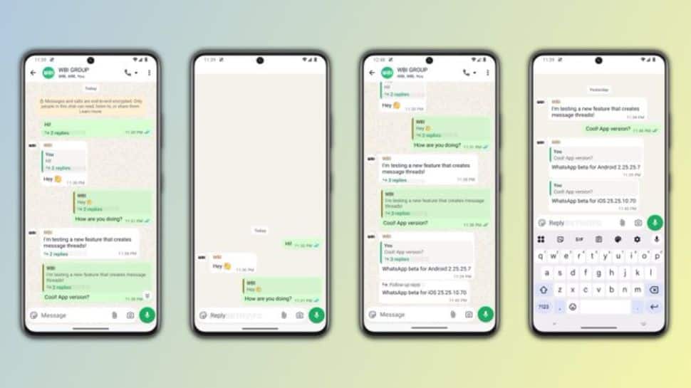 WhatsApp Is Testing Threaded Replies For More Organized Chats; Here's How To Use It  