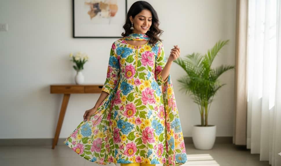 Myntra Big Fashion Festival Sale from 20th Sept: 4 Elegant Floral Kurta Sets Myntra Big Fashion Festival Sale from 20th Sept: 4 Elegant Floral Kurta Sets