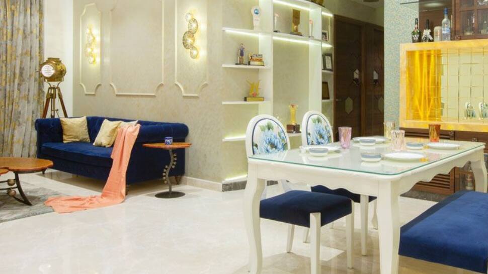 Vibrant Living and Dining Area