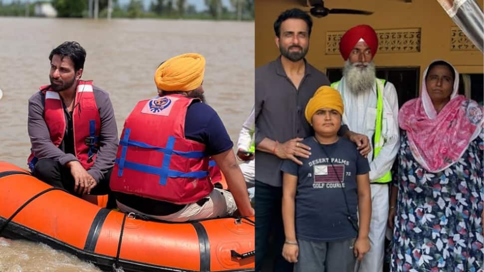 Sonu Sood Extends Help To Punjab Flood Victims : 'We Have Made Permanent Helplines'