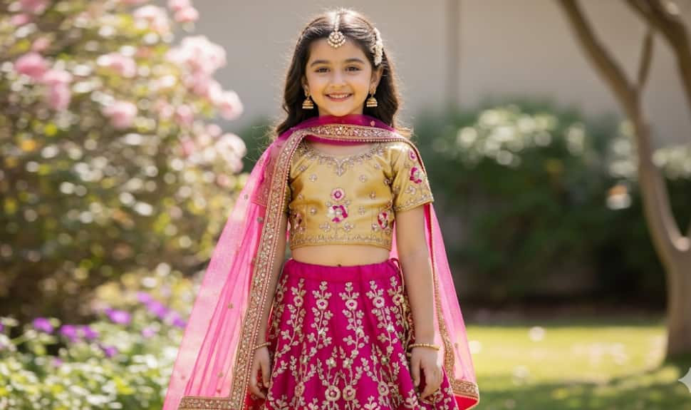 Colorful Lehenga Choli Sets Perfect for Girls’ Celebrations Colorful Lehenga Choli Sets Perfect for Girls’ Celebrations