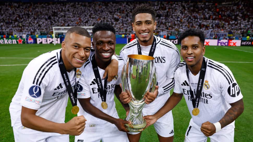 Mbappé ने मार्सिले के साथ विक्टोरिया के साथ रियल मैड्रिड के ऐतिहासिक डबल ऐतिहासिक मील का पत्थर सील किया