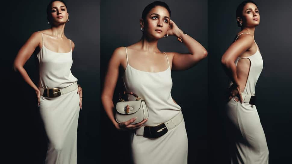 Alia Bhatt Steals Spotlight In Archival Gucci White Dress At Aryan Khan's The Ba***ds Of Bollywood Premiere - WATCH