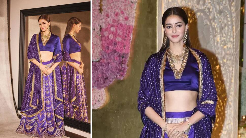 Ananya Panday' Lehenga Look