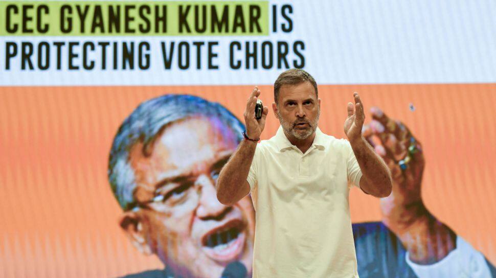`CEC Is Protecting People Who Have Destroyed Indian Democracy`: Rahul Gandhi Reiterates Vote Chori Claim