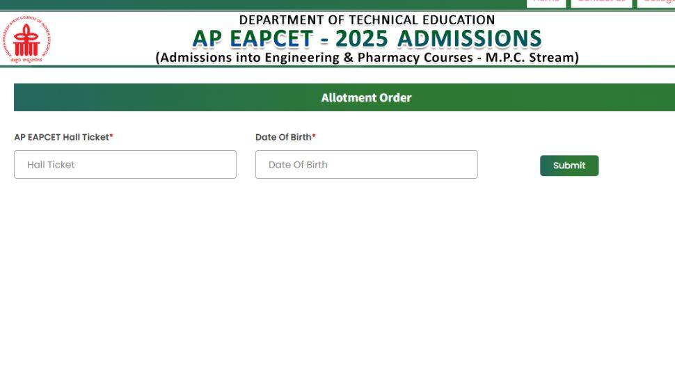 AP EAMCET 2025 Round 3 And Final Phase Allotment Result 2025 OUT At eapcet-sche.aptonline.in, Complete Physical Reporting By Sep 23- Check Direct Link Here AP EAMCET 2025 Round 3 And Final Phase Allotment Result 2025 OUT At eapcet-sche.aptonline.in, Complete Physical Reporting By Sep 23- Check Direct Link Here