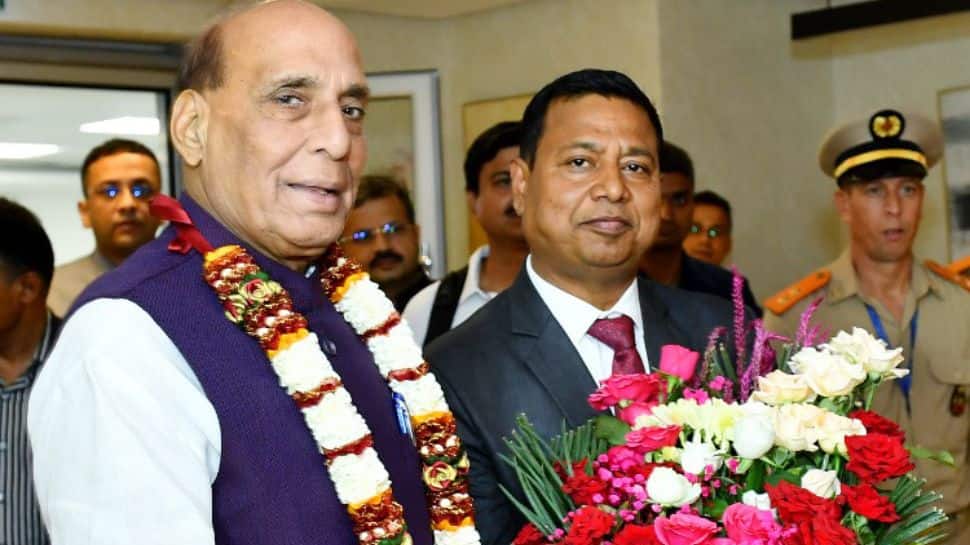 Rajnath Singh Arrives In Morocco On First-Ever Visit By Indian Defence Minister