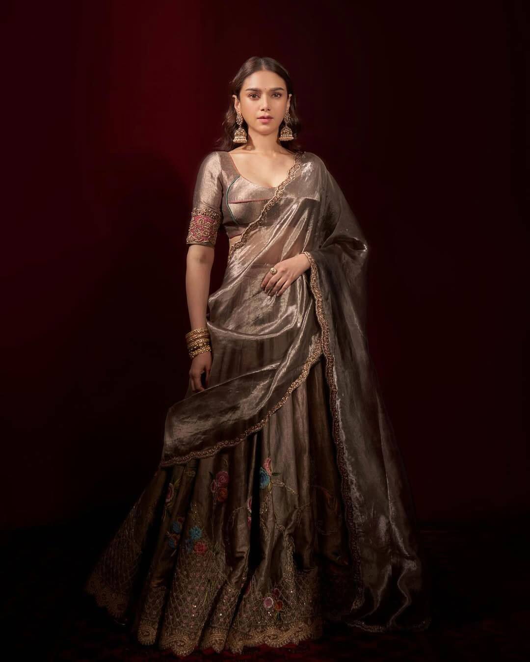 Navratri Day 6 Colour - Grey (Aditi Rao Hydari) Navratri Day 6 Colour - Grey (Aditi Rao Hydari)