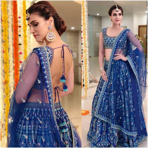 Navratri Day 3 Colour - Royal Blue (Kriti Sanon) Navratri Day 3 Colour - Royal Blue (Kriti Sanon)