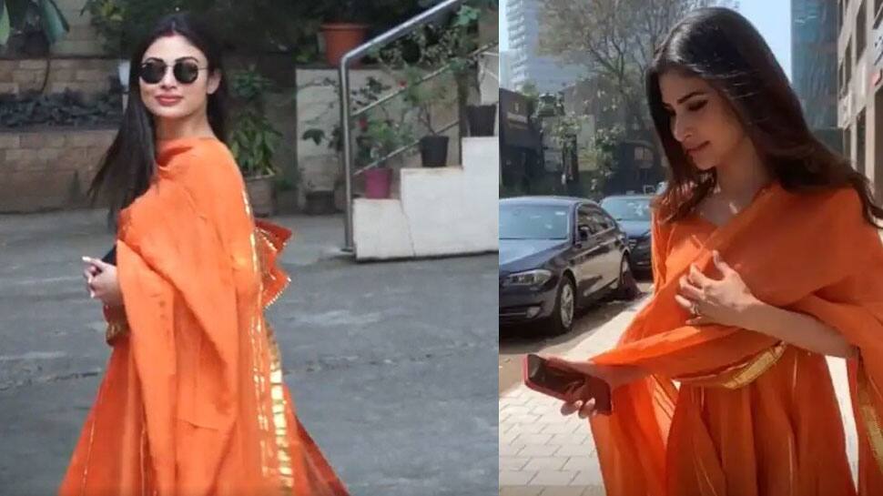 Navratri Day 7 Colour - Orange (Mouni Roy) Navratri Day 7 Colour - Orange (Mouni Roy)