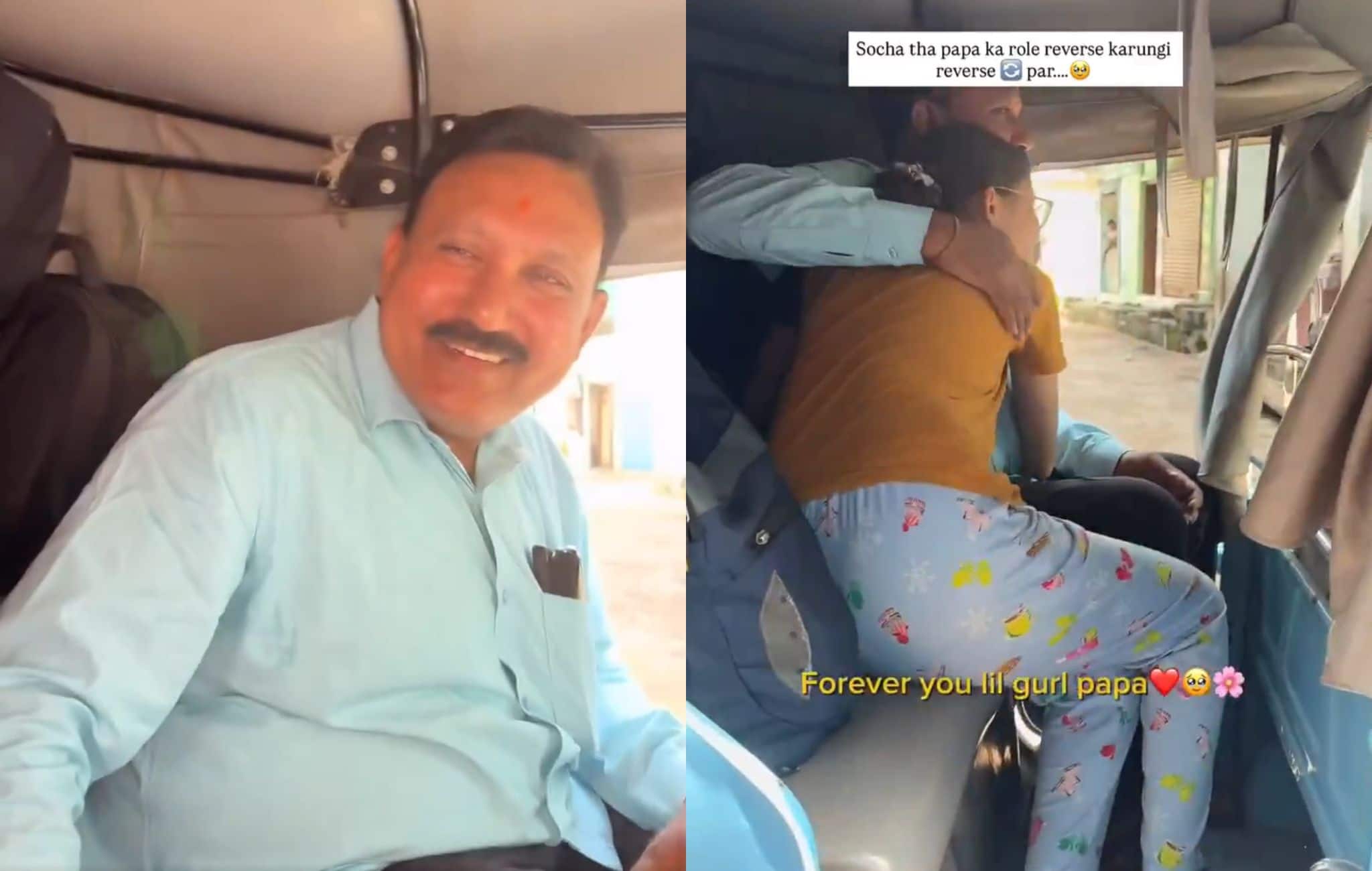 Emotional Exchange: Daughter Asks `Kuch Chahiye Papa?` Before His Trip | VIRAL