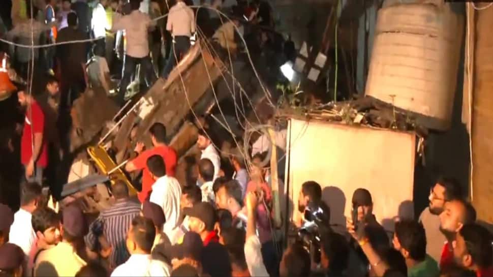 Indore Building Collapse: Two Dead, 12 Injured On Jawahar Marg; Rescue Operations Underway