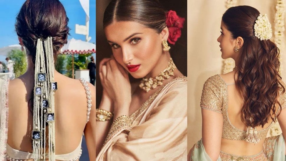 Top 81+ Indian Bridal Hairstyles To Bookmark Right Away! – WedBook ... — image 3