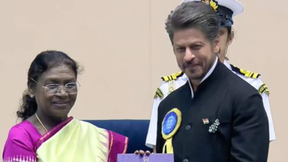 71st National Film Awards: Shah Rukh Khan Receives First-Ever National Honour With Best Actor Award For ‘Jawan’