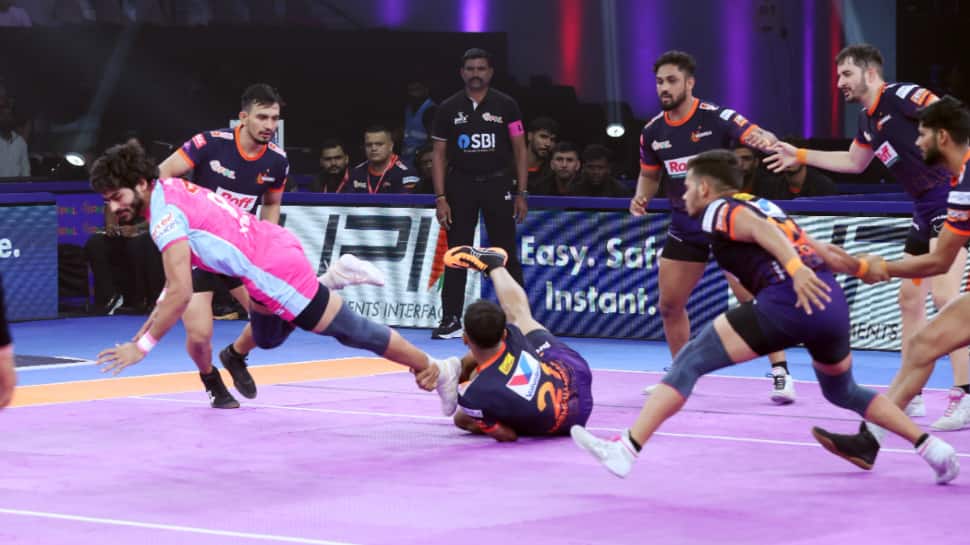 पीकेएल 12: नितिन कुमार द्वारा जयपुर पिंक पैंथर्स की वापसी।