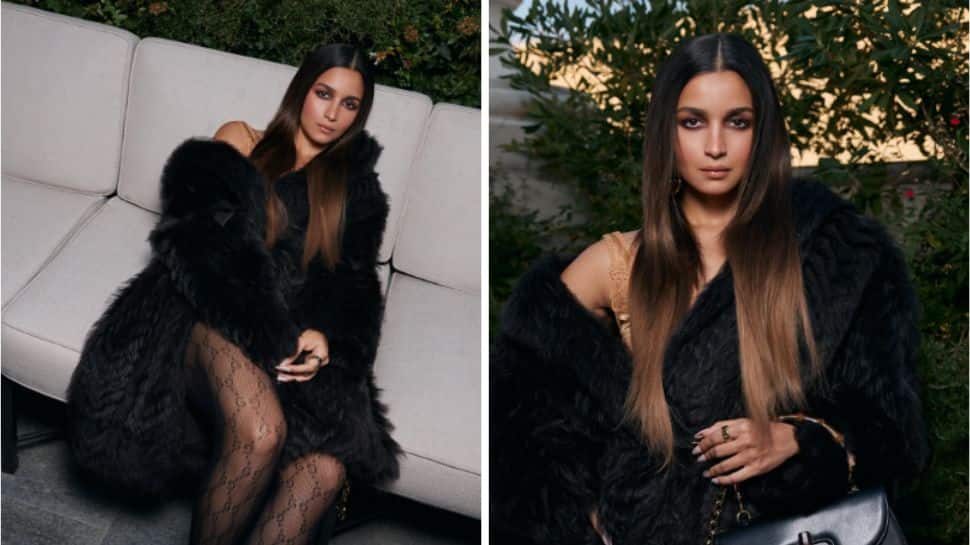 Alia Bhatt Stuns In Bold Gucci Fur Coat And Thigh-High Stockings From Demna’s Debut Collection At Milan Fashion Week 2025 – See Pics