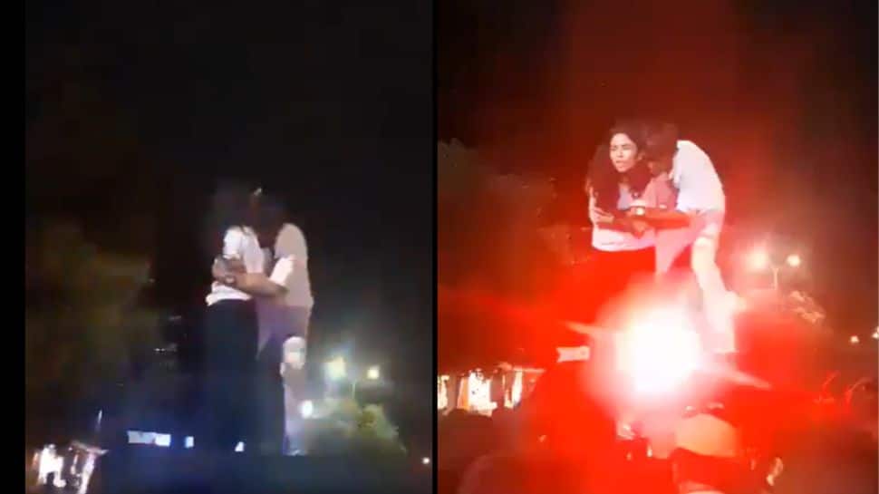 ‘Saiyaara Season 99’...: Kota Teen Couple’s Stunt Goes Viral, Girl And Boyfriend Climb Onto Police Vehicle, Creates Havoc ‘Saiyaara Season 99’...: Kota Teen Couple’s Stunt Goes Viral, Girl And Boyfriend Climb Onto Police Vehicle, Creates Havoc