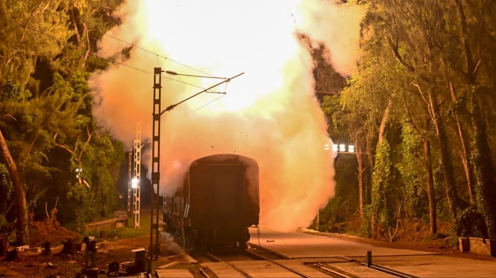 The Train That Fires Missiles: India`s 1st Rail-Based Launcher Test Gives Agni-Prime Cross-Country Nuclear Capability | VIDEO