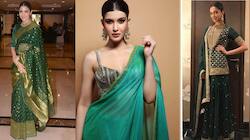 Navratri 2025 Day 5 Colour Green Celeb Style Inspo: Shanaya Kapoor To Deepika