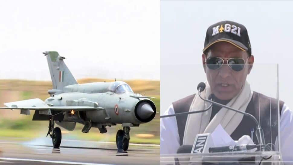 MiG-21 Symbolises India-Russia Ties, Says Rajnath Singh At Fighter’s Farewell MiG-21 Symbolises India-Russia Ties, Says Rajnath Singh At Fighter’s Farewell