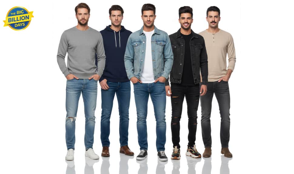 Flipkart Big Billion Days Sale: Best Men’s Jeans To Elevate Your Wardrobe