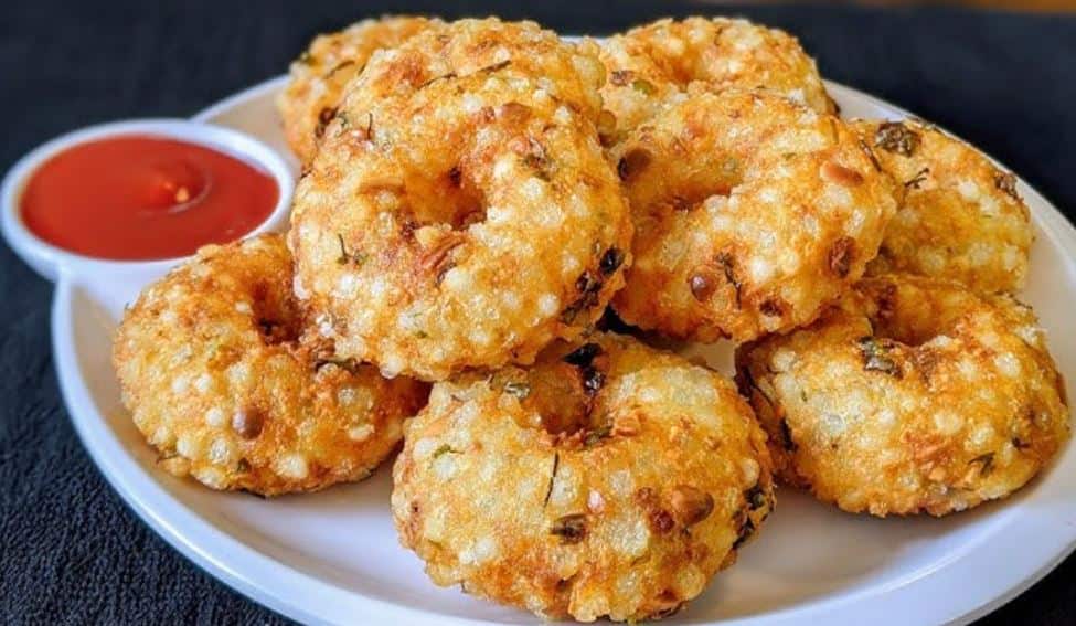 Sabudana Vadas (Air-Fried or Pan-Fried) Navratri 2025, Happy Navratri 2025, Navratri 2025 food, easy Navratri office recipes, Navratri fast