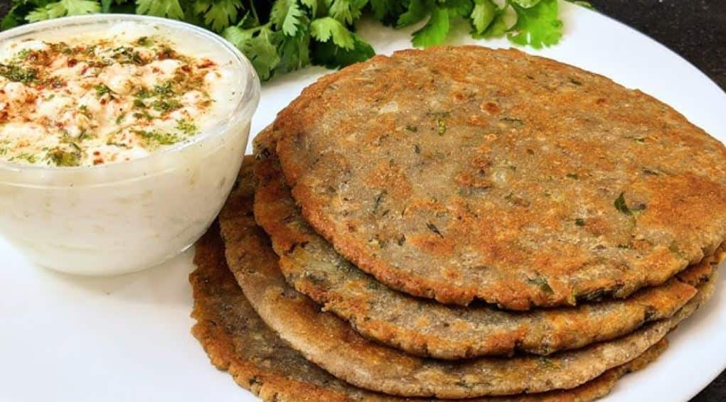 Kuttu Paratha with Curd Navratri 2025, Happy Navratri 2025, Navratri 2025 food, easy Navratri office recipes, Navratri fast