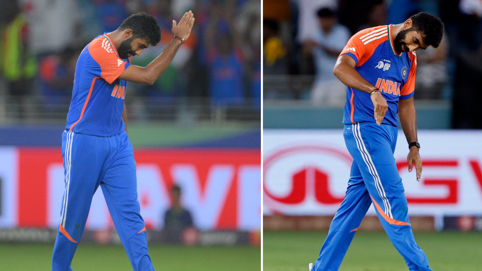 India vs Pakistan: Jasprit Bumrah Gives 'Dipping Plane' Send-Off To Haris Rauf In Asia Cup 2025 Final thumbnail