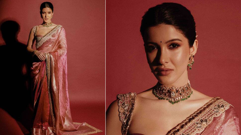 Shanaya Kapoor In Pink Saree Shanaya Kapoor In Pink Saree