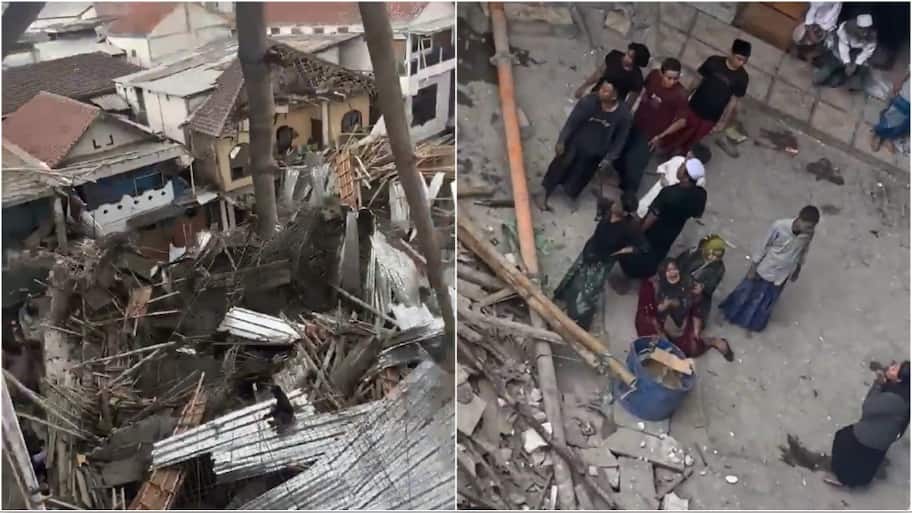 Indonesia School Collapse: 65 Students Trapped In Java Building ...
