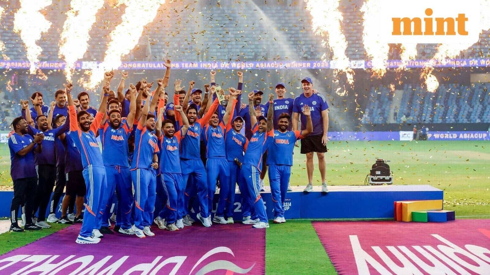 3. India Declines to Accept Trophy From Naqvi