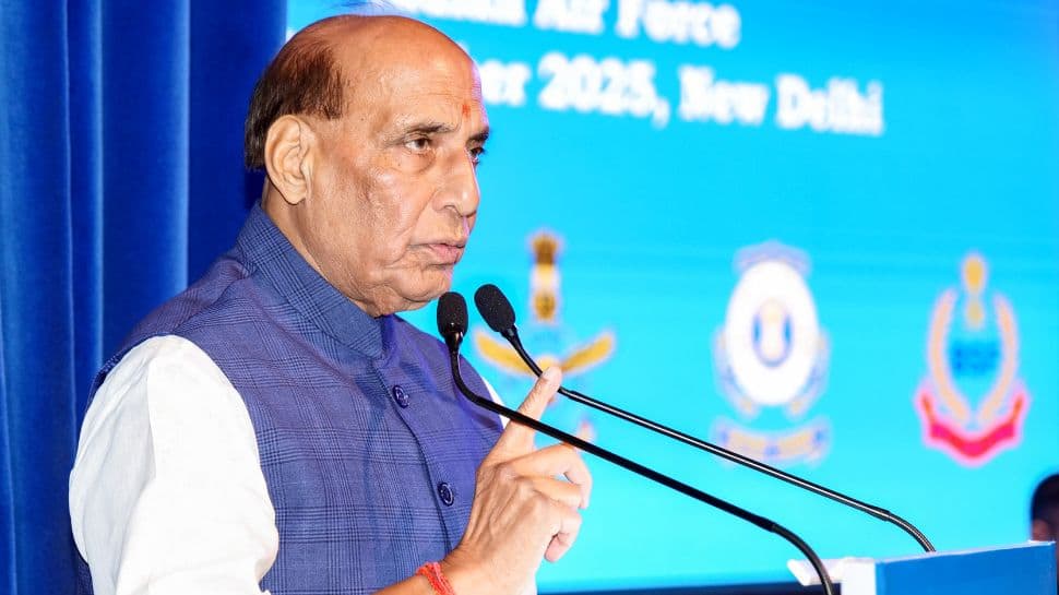 Defence Minister Rajnath Singh Calls For Innovative Ecosystem To Boost India`s Defence Sector