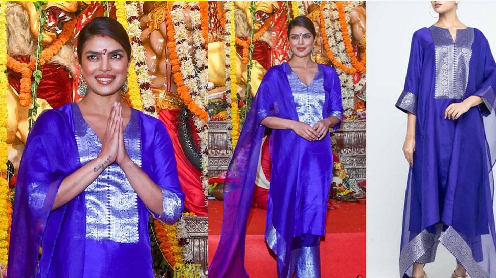 Priyanka Chopra's Blue Suit