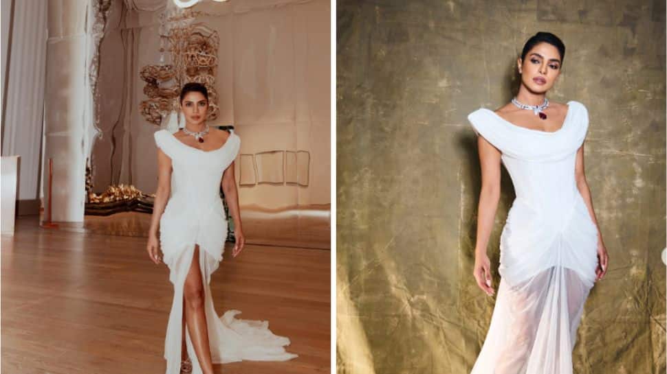 Priyanka Chopra Stuns In Ivory Gown At Bvlgari’s First-Ever Indian Showcase In Mumbai