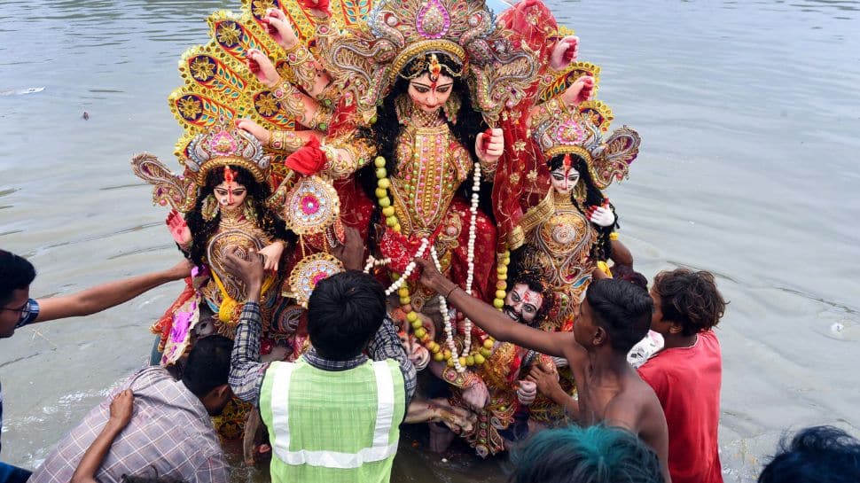 Tragedy Strikes In UP: 3 Dead During Durga Idol Immersion In Khairagarh