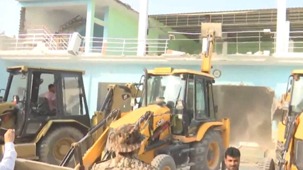 Heavy Security In Bareilly As Anti-Encroachment Drive Carried Out