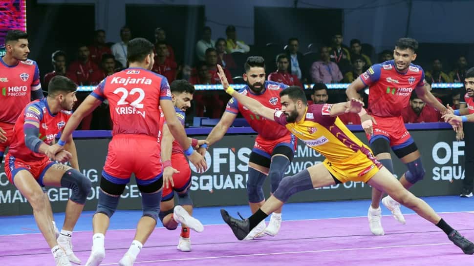 PKL 12: Bharat's Super 10, Shubham's High Five Power Telugu Titans To Fourth Consecutive Win