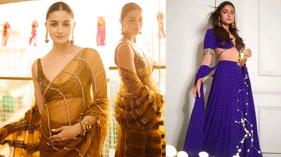 Alia Bhatt's Golden Look
