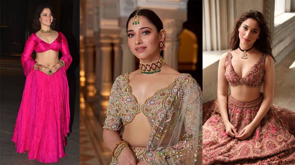 Tamannaah Bhatia's Sexy Lehenga Look