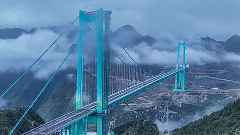 Huajiang Grand Canyon Bridge: Cost Less Than F-22 Raptor Fighter Jet World’s Tallest Bridge
