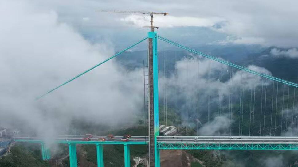 Huajiang Grand Canyon Bridge: Theme Park Features World’s Tallest Bridge
