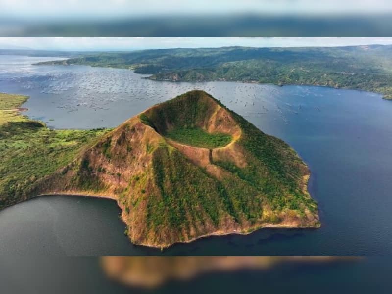1. Taal Volcano Villages, Philippines