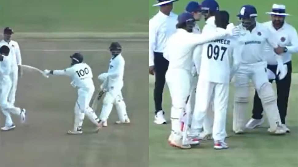 Practice Match Turns Ugly in Pune Practice Match Turns Ugly in Pune