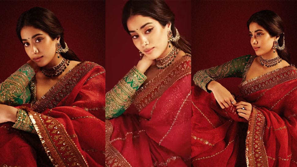 Janhvi Kapoor's Festive Hairdo