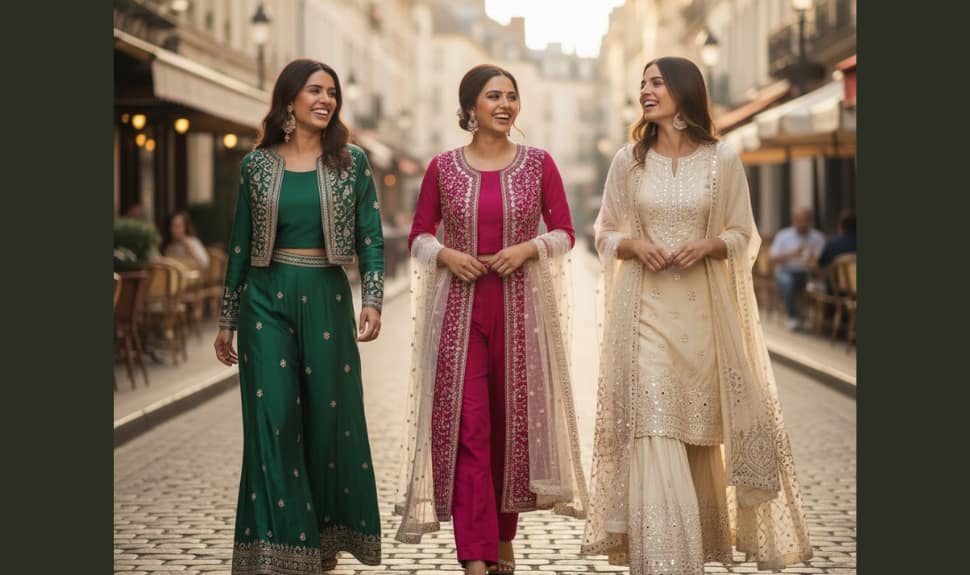 Festive Glow Up: Best 3-Piece Ethnic Sets for Women in Amazon Diwali Sale 2025