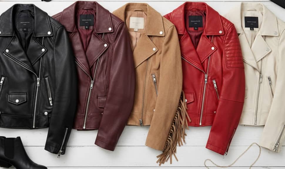  Leather Jackets to Add Edge &amp; Elegance to Your Wardrobe