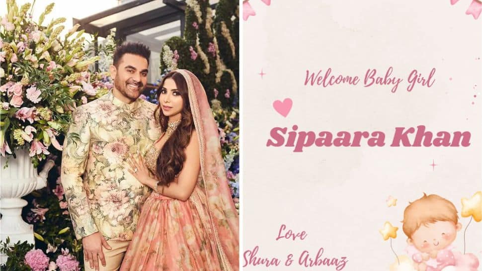 Arbaaz And Sshura Khan Announce Baby Girl's Name- Check Post